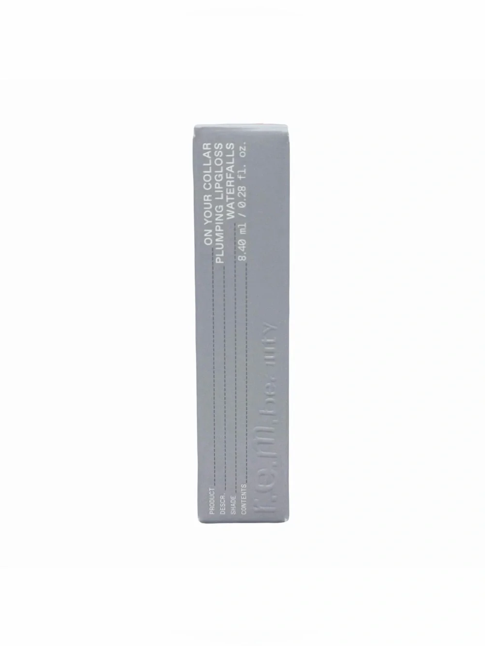 r.e.m. beauty On Your Collar Plumping Lip Gloss -8.4 ml / 0.28 fl oz- Waterfalls